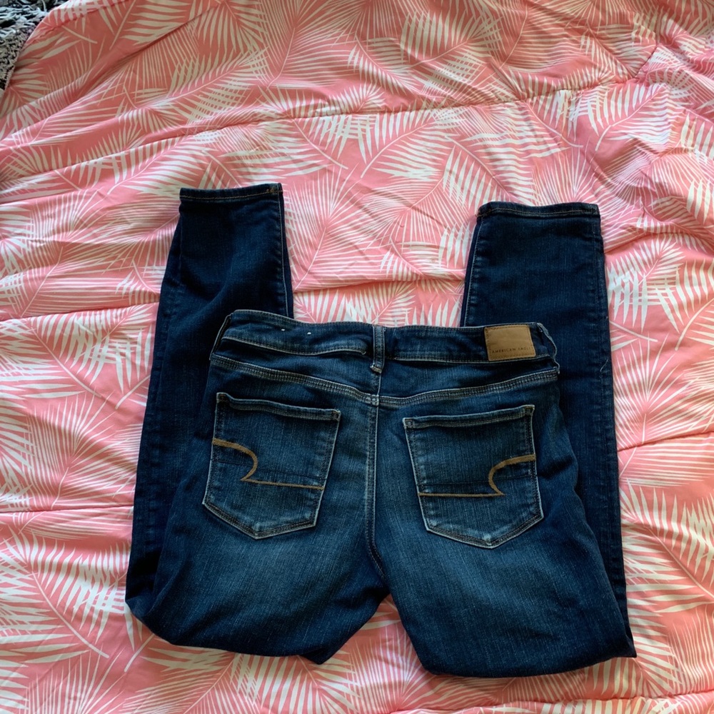 American Eagle Skinny Jeans 10 short